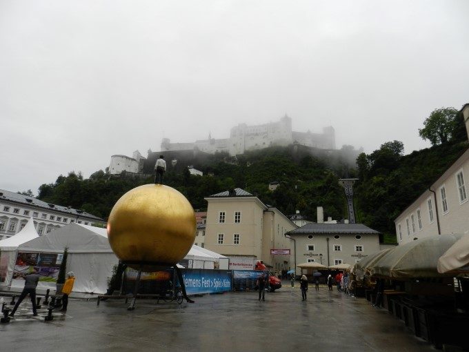 pogled na trdnjavo Hohensalzburg